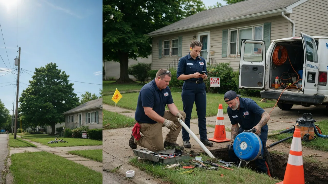 Sewer Line Repair in Springbrook, WI near me